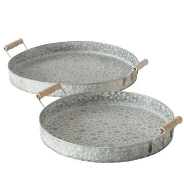 B. 2tlg Set Tablett Finno mit Sternendekor - 2024414_Bild_1