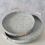 B. 2tlg Set Tablett Finno mit Sternendekor - 2024414_Bild_2