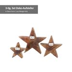 B. 3tlg Set Deko-Aufsteller Stern Clozzy aus Mango-Holz - 2024534_Bild_6