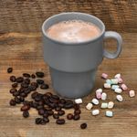 6er Set Kaffeebecher mit Ständer Stata Vessia Grau Porzellan - 11801_Bild_6