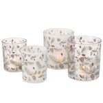 B. Windlicht Pino 4tlg. klar & matt mit Zweigen & Tannenzapfen - 2023907_Bild_1