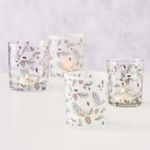 B. Windlicht Pino 4tlg. klar & matt mit Zweigen & Tannenzapfen - 2023907_Bild_2