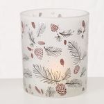 B. Windlicht Pino 4tlg. klar & matt mit Zweigen & Tannenzapfen - 2023907_Bild_4