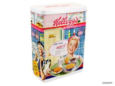 Kellogg's Nostalgie Vorratsdose aus Stahlblech 18x10x24