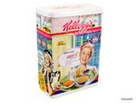 Kellogg's Nostalgie Vorratsdose aus Stahlblech 18x10x24