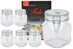 MamboCat-2205-101964-6er-Set-Einmachglas-Buegelversc.jpg 75L incl. Bormioli Rezeptheft_Bild_1