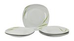 6er Set Essteller flach Aviva 25cm_Bild_2