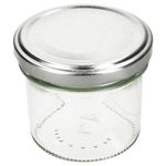 25er Set Sturzglas 125 ml Marmeladenglas Einmachglas Einweckglas To 66 silberner Deckel incl. Diamant-Zucker Gelierzauber Rezeptheft_Bild_4