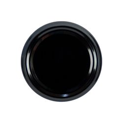 sturzglas-deckel-schwarz-1.jpg 100er Set Sturzglas 125 ml Marmeladenglas Einmachglas Einweckglas To 66 schwarzer Deckel incl. Diamant-Zucker Gelierzauber Rezeptheft_Bild_2