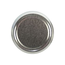 sturzglas-deckel-silber-1.jpg 100er Set Sturzglas 125 ml Marmeladenglas Einmachglas Einweckglas To 66 silberner Deckel incl. Diamant-Zucker Gelierzauber Rezeptheft_Bild_3