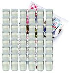 48er Set Sturzglas 435 ml Marmeladenglas Einmachglas Einweckglas To 82 weißer Deckel incl. Diamant-Zucker Gelierzauber Rezeptheft_Bild_3