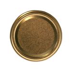 20er Set Deckel To 66 uni gold passend für 125ml Gläser incl. Diamant-Zucker Gelierzauber Rezeptheft_Bild_1