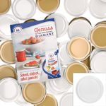 50er Set Deckel To 66 weiß passend für 125ml Gläser incl. Diamant-Zucker Gelierzauber Rezeptheft_Bild_1
