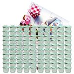 100er Set Sturzglas 230 ml Marmeladenglas Einmachglas Einweckglas To 82 grün karierter Deckel incl. Diamant-Zucker Gelierzauber Rezeptheft_Bild_2