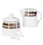 2tlg. Set Zuckerdose 28cl & Milchkännchen 23cl Nevada_Bild_1