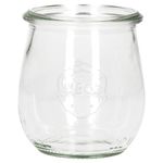 12er Set Weck Gläser 220 ml Tulpengläser mit 12 Glasdeckeln incl. Diamant-Zucker Gelierzauber Rezeptheft FÜR KÜCHENMASCHINE_Bild_3
