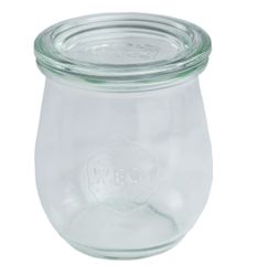 220deckel.jpg 48er Set Weck Gläser 220 ml Tulpengläser mit 48 Glasdeckeln incl. Diamant-Zucker Gelierzauber Rezeptheft_Bild_1
