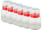 6er Set Vorratsdose Prestige - 290ml Vorratsbehälter aus Kristallglas mit Aromaverschluss_Bild_2