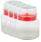 4er Set Vorratsdose Prestige - 635ml Vorratsbehälter aus Kristallglas mit Aromaverschluss_Bild_2