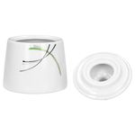 Set Zuckerdose 28cl & Milchkännchen 23cl Donna - weißes Porzellan mit Liniendekor 2-teilig_Bild_4