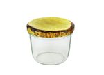 25er Set Sturzglas 230 ml Marmeladenglas Einmachglas Einweckglas To 82 Holzdekor Deckel incl. Diamant-Zucker Gelierzauber Rezeptheft_Bild_6