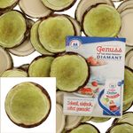 50er Set Deckel To 82 Holzdekor passend für 230ml / 350ml / 435ml Gläser incl. Diamant-Zucker Gelierzauber Rezeptheft_Bild_1