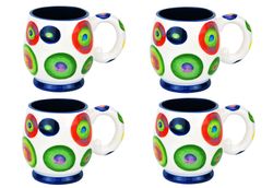 4er.jpg 4er Becher Set mit Punkte-Dekor (weiß) - Jameson & Tailor 1268 _Bild_2