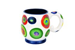 becher.jpg 4er Becher Set mit Punkte-Dekor (weiß) - Jameson & Tailor 1268 _Bild_1