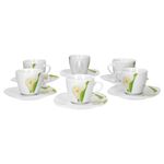 6er Set Espressotasse mit Espressountertasse Calla _Bild_2