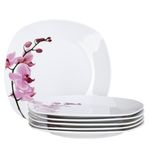6er Set Essteller flach Kyoto Orchidee 25cm_Bild_1