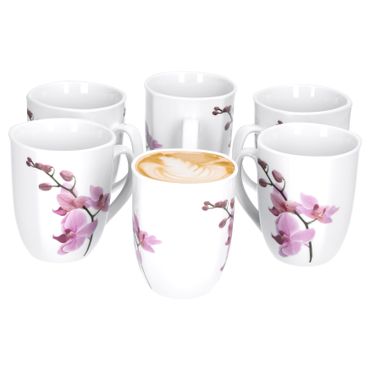 6er Set Kaffeebecher Kyoto Orchidee 33cl_Bild_1