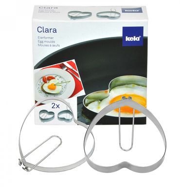 2x Herzform für Eier / Spiegeleier Clara aus Edelstahl 11210_Bild_4