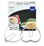 2x Herzform für Eier / Spiegeleier Clara aus Edelstahl 11210_Bild_4