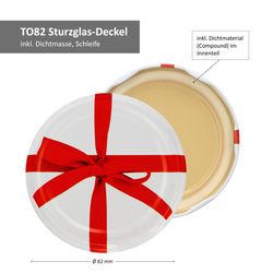 TO-82-Deckelmotive-Schleife-Bemassung.jpg 50er Set Deckel To 82 Schleifendekor passend für 230ml / 350ml / 435ml Gläser_Bild_2
