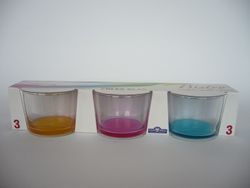 742-4209013gesamt.jpg 6er Set Whiskybecher / Teelichthalter Bistro 220ml in 3 veschiedenen Farben_Bild_4