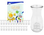 24er Set Weck Gläser 290ml Saftflasche inkl. Gelierzauber Rezeptheft von Diamantzucker_Bild_3
