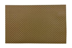 braun.jpg 4er Set Tischsets / Platzsets aus Kunststoff im ansprechenden Braun gewebten Design_Bild_1