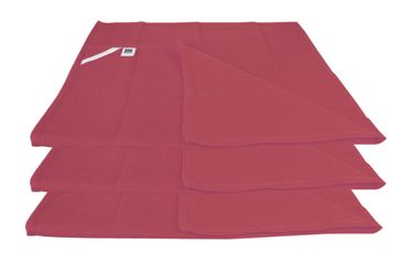 3er Set Baumwoll-Geschirrtücher Diego Altrot 50x72 cm aus Waffelpique mit Aufhänglasche_Bild_2