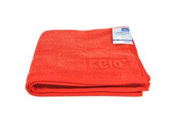 1errot.jpg Handtücher-Set Ladessa Koralle 50x100cm 3-tlg. aus biologischer Baumwolle in unterschiedlichen Rottönen_Bild_3