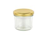 48er Set Sturzglas 125 ml To 66 goldener Deckel incl. Diamant Gelierzauber Rezeptheft_Bild_1
