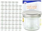 48er Set Sturzglas 125 ml To 66 silberner Deckel incl. Diamant Gelierzauber Rezeptheft_Bild_3