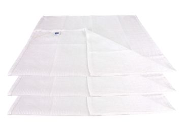 3er Set Baumwoll-Geschirrtücher Madlene weiß 50x72 cm aus Waffelpique mit Aufhänglasche_Bild_2