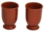 2er Set Lasierte Tonbecher 175ml ideal für Honigwein_Bild_1