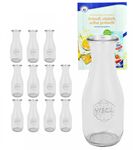 12er Set Weck Gläser 1062ml Saftflasche inkl. Gelierzauber Rezeptheft von Diamantzucker_Bild_3