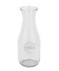 1er3.jpg 12er Set Weck Gläser 1062ml Saftflasche mit 12 Glasdeckeln inkl. Gelierzauber Rezeptheft von Diamantzucker_Bild_1