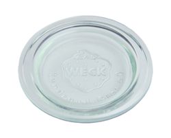 deckel.jpg 12er Set Weck Gläser 1062ml Saftflasche mit 12 Glasdeckeln inkl. Gelierzauber Rezeptheft von Diamantzucker_Bild_2