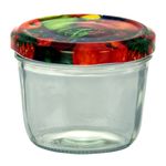 24er Set Sturzglas 230 ml To 82 Obst Dekor Deckel incl. Diamant Gelierzauber Rezeptheft_Bild_3