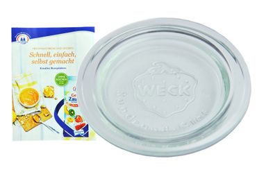 Weck Glasdeckel 60mm incl. Gelierzauber Rezeptheft von Diamantzucker_Bild_3