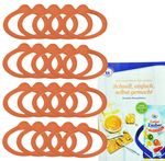 20er Set Weck Einkochring 60mm incl. Gelierzauber Rezeptheft von Diamantzucker_Bild_3