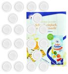 20er Set Weck Frischhaltedeckel 60mm incl. Gelierzauber Rezeptheft von Diamantzucker_Bild_3